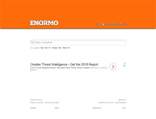 Tablet Screenshot of enormo.com